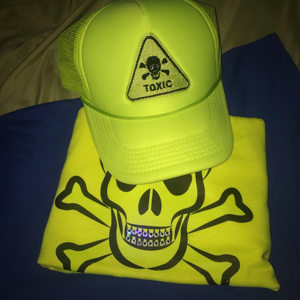 Tough Love Men "Toxic Waste" half outfit